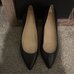 Nine West Black Pointed Toe Heels